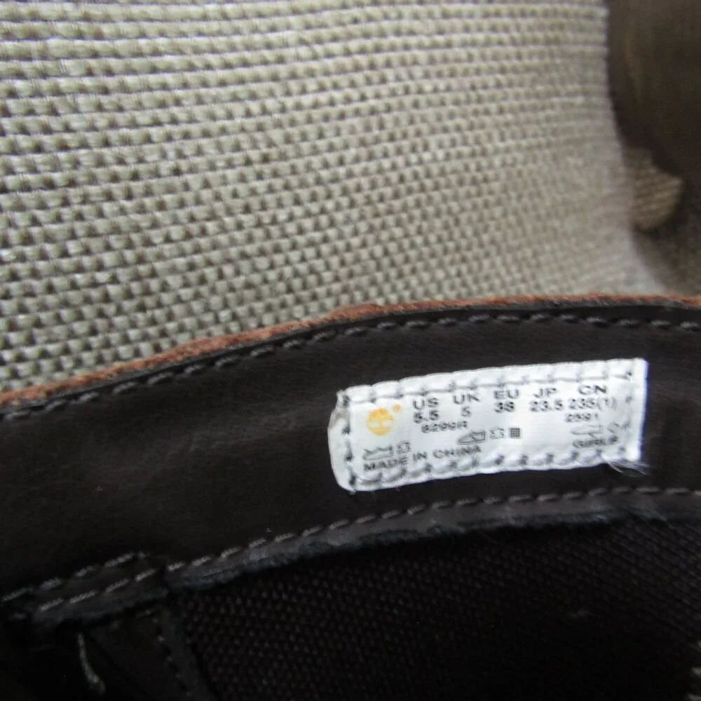 Timberland Earthkeeps Maplebrook Tall Boots Size 5.5